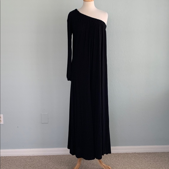 Free People Sunday Stroll One Shoulder Wide Leg Jumpsuit - Picture 5 of 14